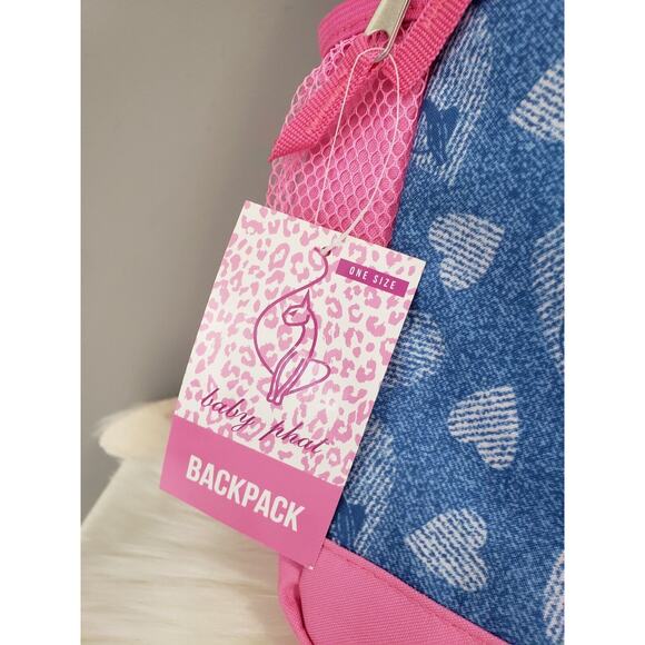 NEW Baby Phat Backpack Cat y2k purse hip hop vintage rhinestone pink glam school - Picture 4 of 8